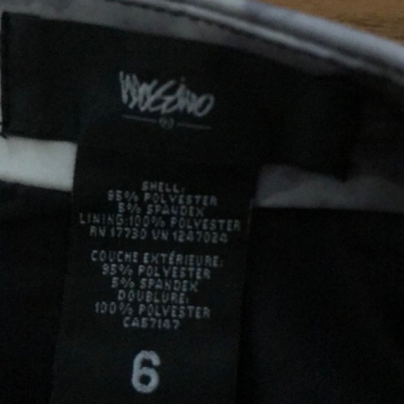 Skirt black white grew and a little pink ruban - Picture 2 of 4